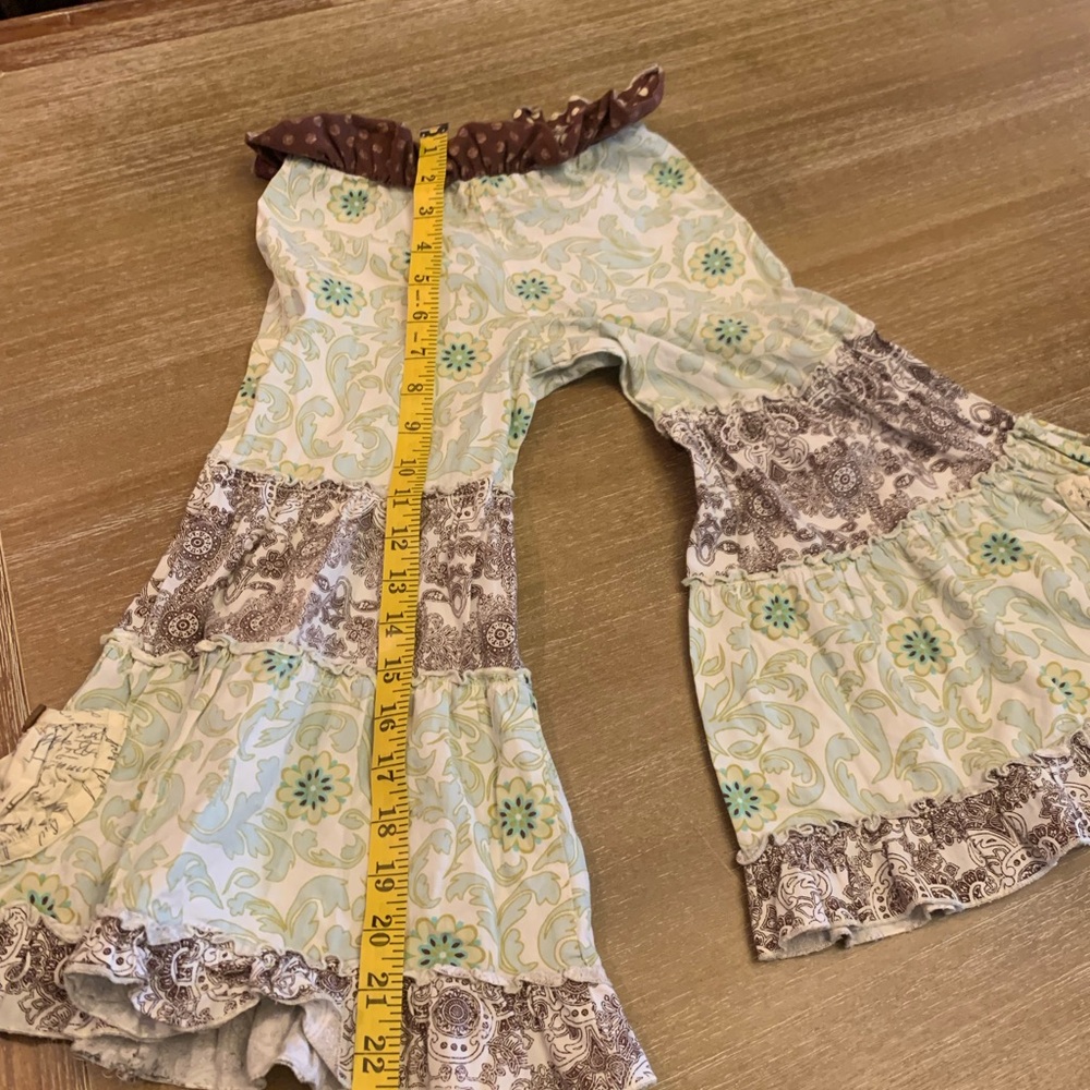 Mud Pie Floral and Polka Dot Kids Bottoms - Picture 2 of 7